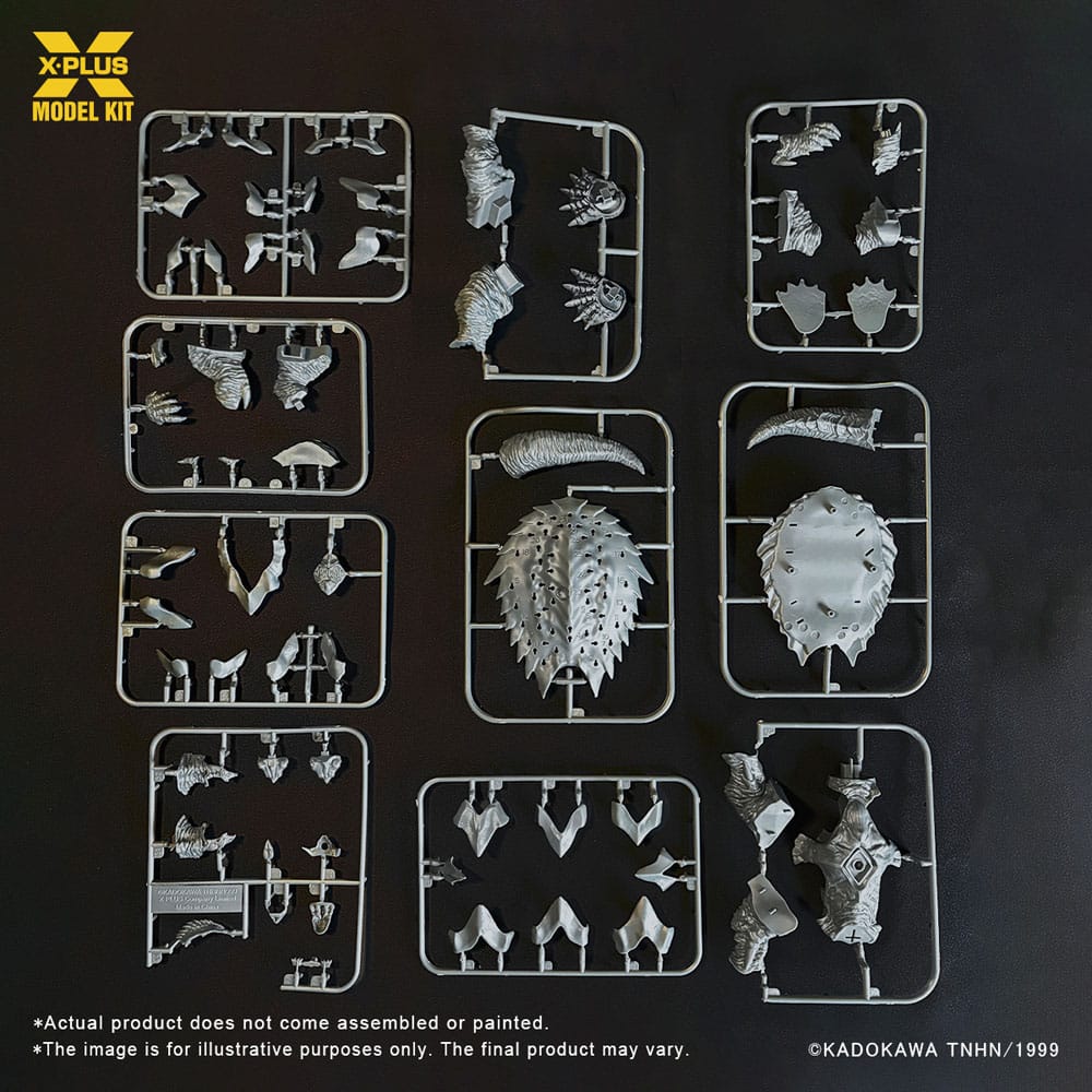 Gamera 3: Revenge of Iris Plastic Model Kit 1/700 Gamera (1999) 12 cm - Image 2