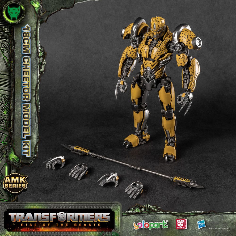 Transformers: Rise of the Beasts AMK Series Plastic Model Kit Cheetor 22 cm - Image 9