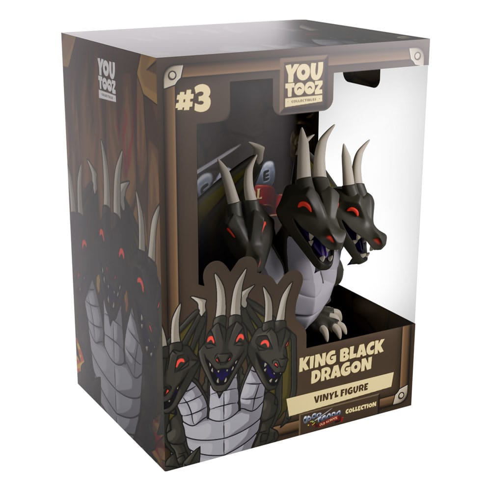 Old School RuneScape Vinyl Figure King Black Dragon 10 cm - Image 5