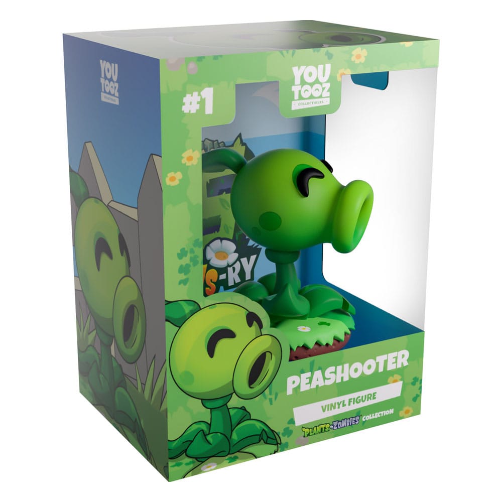 Plants vs. Zombies Vinyl Figure Peashooter 9 cm - Image 6