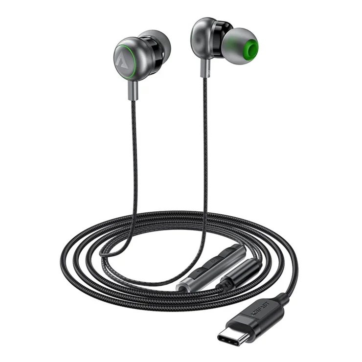 Acefast L5 USB-C in-ear wired earphones with mic