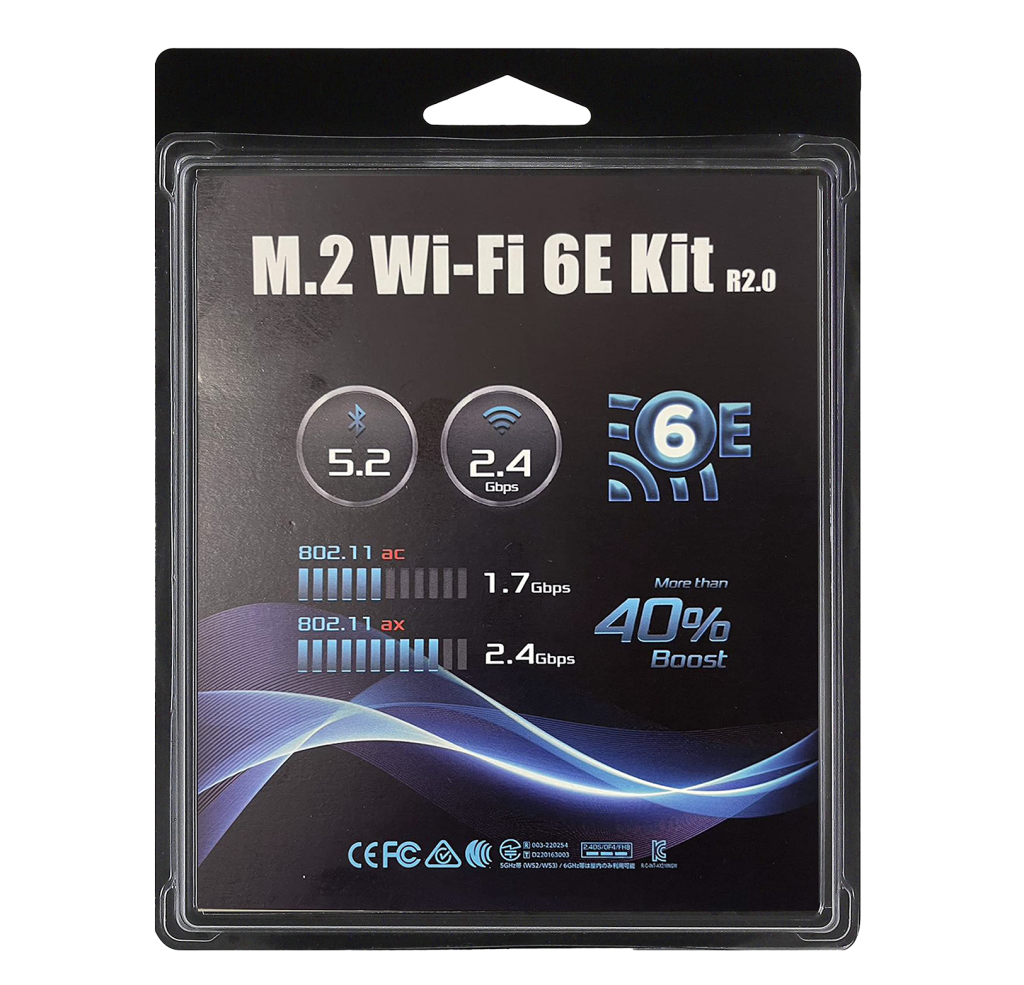 ASROCK Deskmini M.2 WiFi6E Kit R2.0 (AX210)