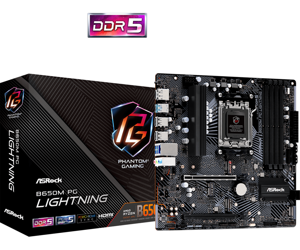 ASRock B650M PG Lightning