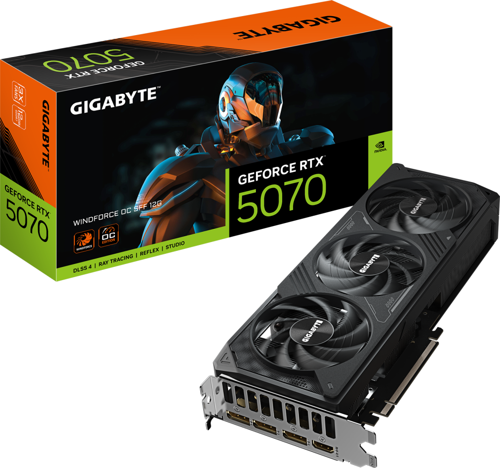Gigabyte RTX5070 Windforce OC 12GB