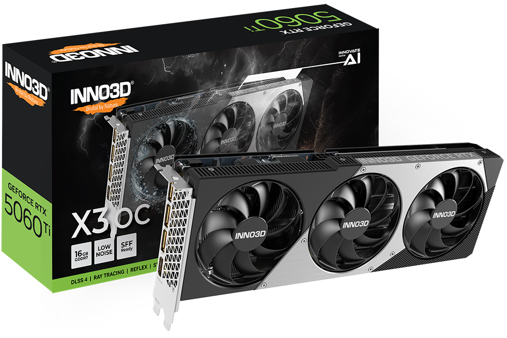 INNO3D GeForce RTX 5060 Ti 16GB GDDR6  Twin X3 OC