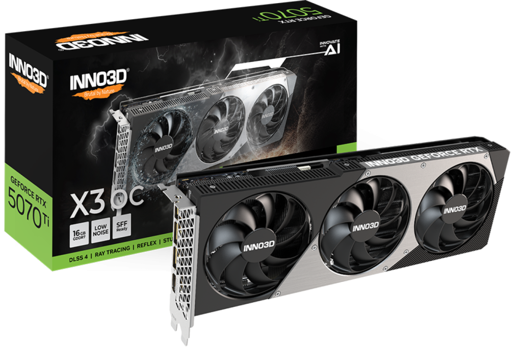 INNO3D GeForce RTX 5070 Ti X3 16GB