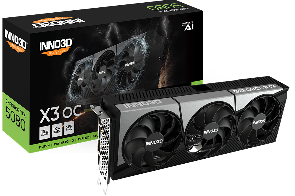 INNO3D GeForce RTX 5080 OC X3 16GB