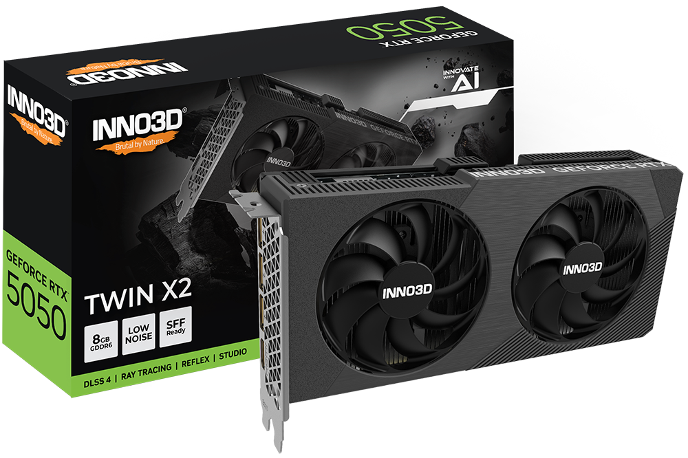 Inno 3D GeForce RTX 5050 8GB GDDR6 Twin X2