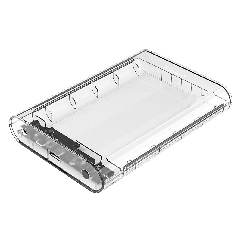ORICO 3.5' USB3.0 SATA ENCLOSURE TRANSPARENT