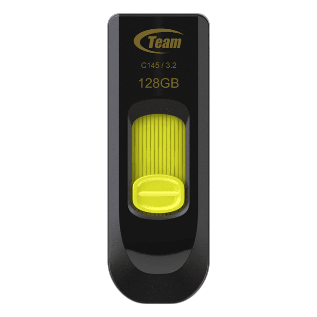 TEAM FORCE C145 3.2(3.1/3.0) FLASH DRIVE 128GB YELLOW
