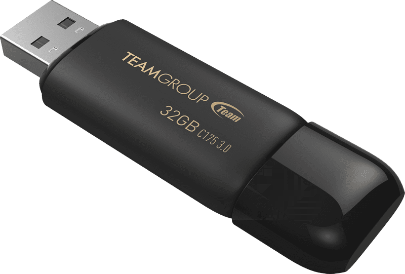 TEAM GROUP C175 3.2(3.1/3.0) FLASH DRIVE 32GB BLACK