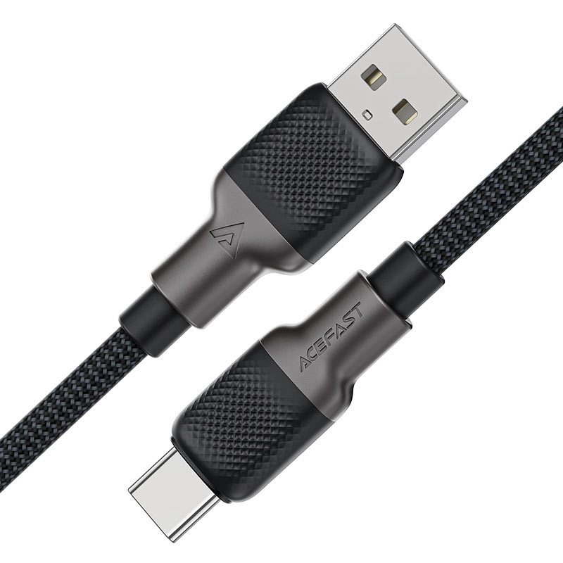Acefast C10-04 USB-A to USB-C silicone braid charging data cable