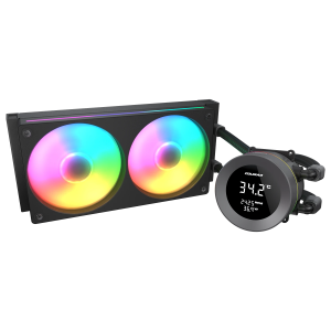 Cougar Poseidon Vistek 240 ARGB Black