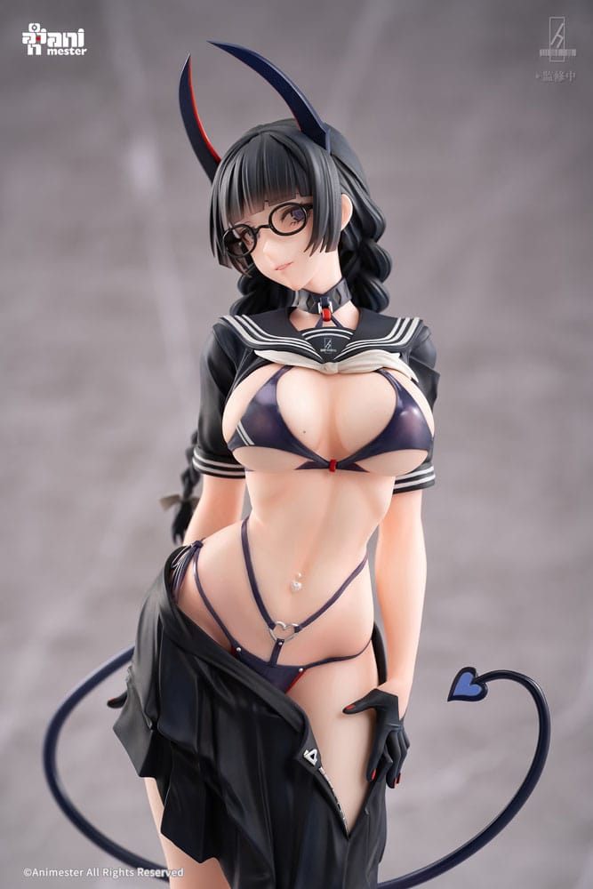 Original Character Statue 1/6 Succubus Class President Reina Illustration by Ban! 30 cm - Image 6