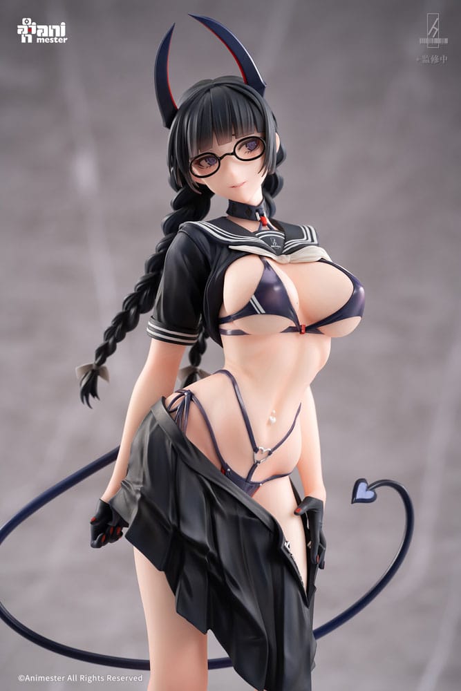 Original Character Statue 1/6 Succubus Class President Reina Illustration by Ban! 30 cm - Image 7