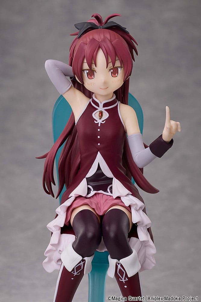Puella Magi Madoka Magica The Movie: Rebellion PVC Statue Kyoko Sakura Tea Party Cake Song Ver. 18 cm - Image 5