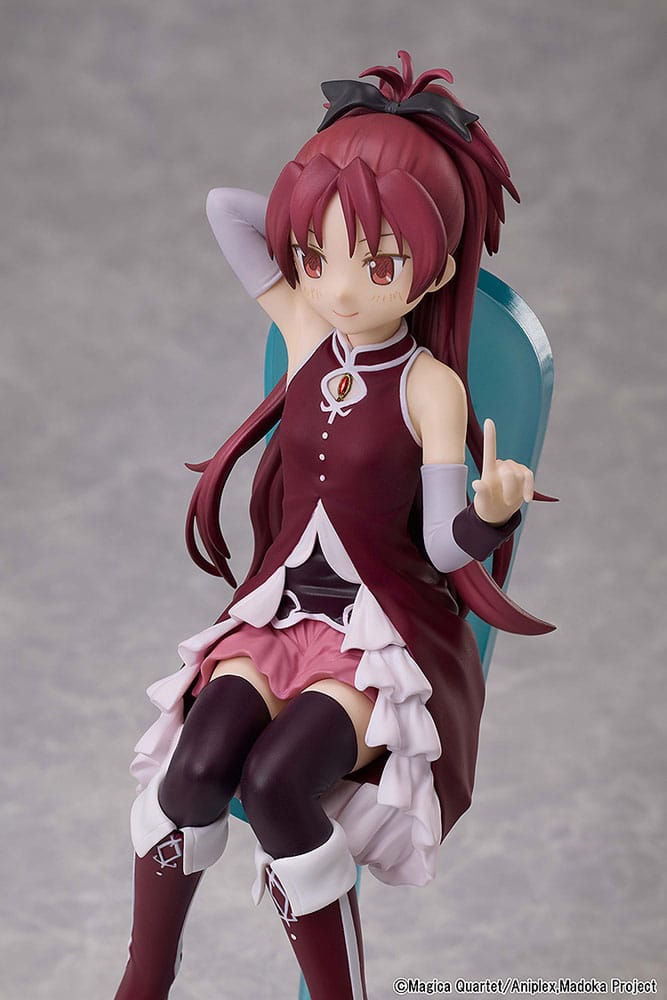 Puella Magi Madoka Magica The Movie: Rebellion PVC Statue Kyoko Sakura Tea Party Cake Song Ver. 18 cm - Image 6