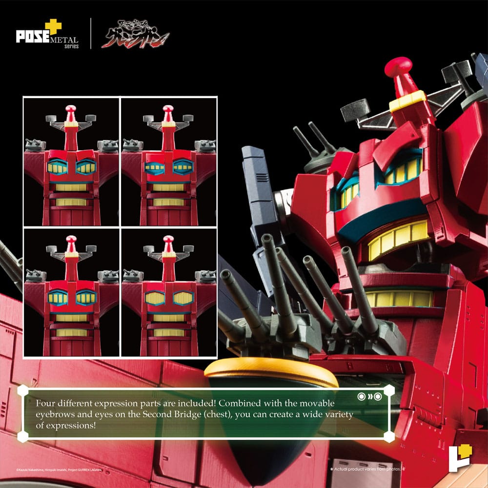 Tengen Toppa Gurren Lagann POSE+METAL series Statue Dai-Gurren 33 cm - Image 11