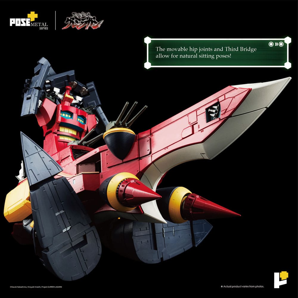 Tengen Toppa Gurren Lagann POSE+METAL series Statue Dai-Gurren 33 cm - Image 12
