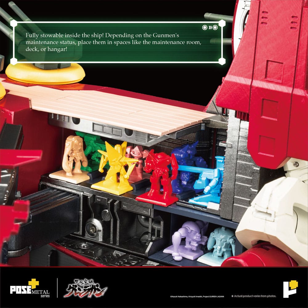 Tengen Toppa Gurren Lagann POSE+METAL series Statue Dai-Gurren 33 cm - Image 18