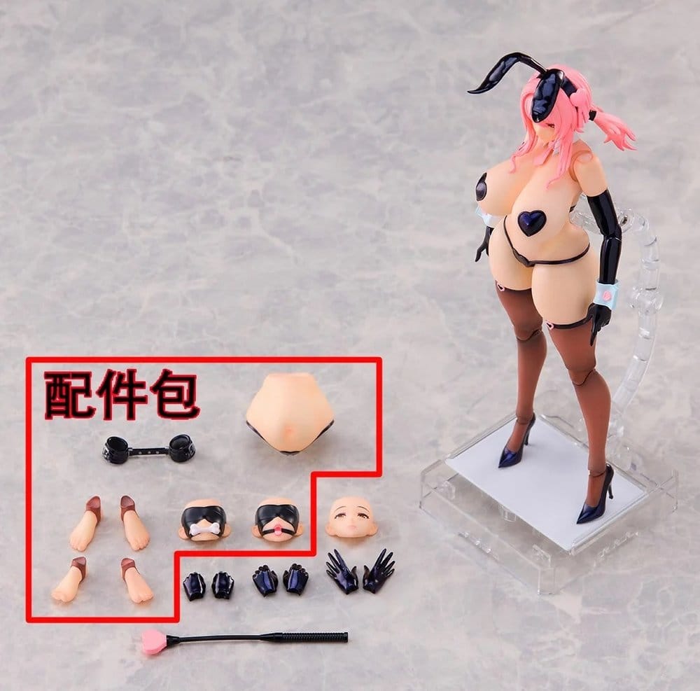 Original Character Action Figure 1/12 Reverse Bunny Girl Nicole Optional Part Set - Image 6