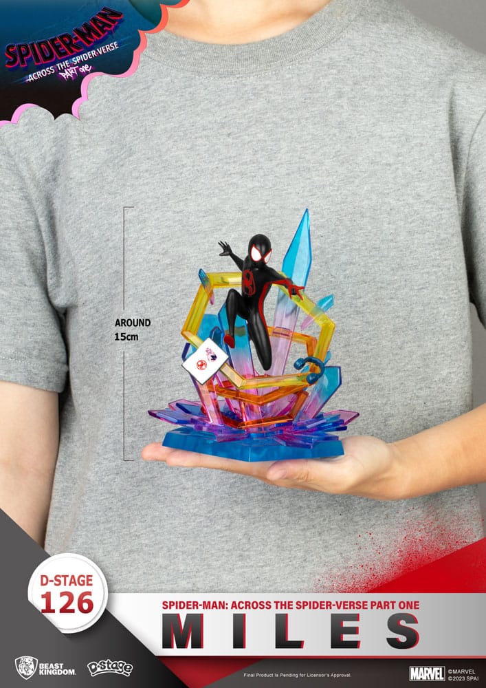 Marvel D-Stage PVC Diorama Spider-Man: Across the Spider-Verse Part One-Miles 15 cm - Image 3