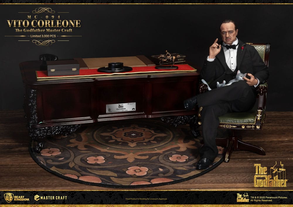 The Godfather Master Craft Statue Vito Corleone 31 cm - Image 2