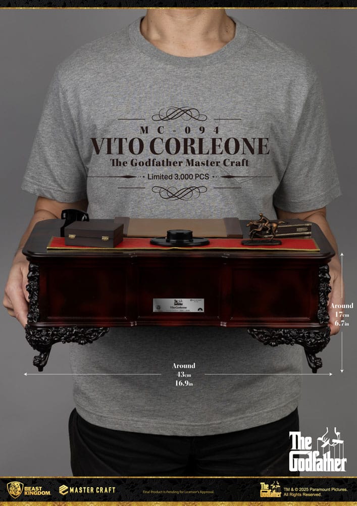 The Godfather Master Craft Statue Vito Corleone 31 cm - Image 9