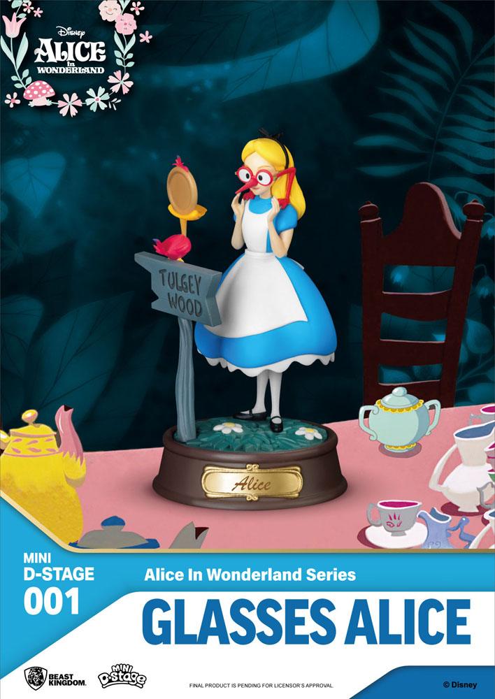 Alice in Wonderland Mini Diorama Stage Statues 6-pack 10 cm - Image 2
