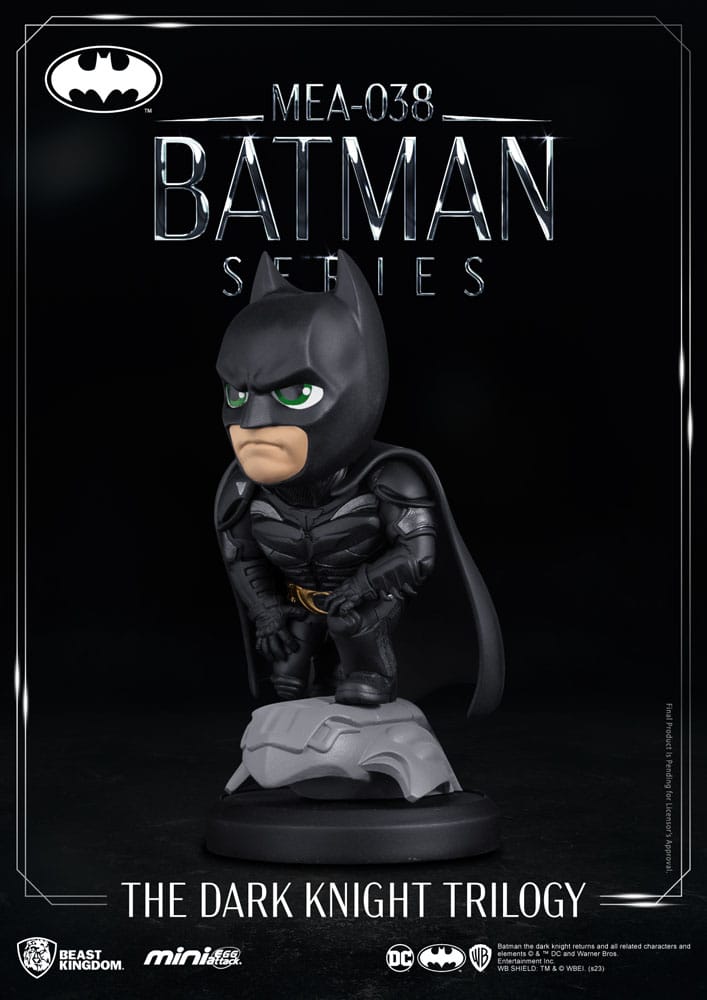 DC Comics Mini Egg Attack Figure The Dark Knight Trilogy Batman 8 cm - Image 2