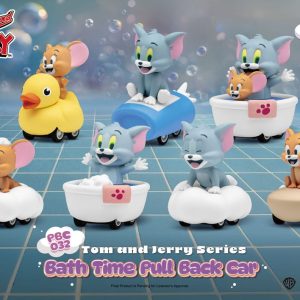 Tom & Jerry Pull Back Cars Bath Time Blind Box 6-Pack