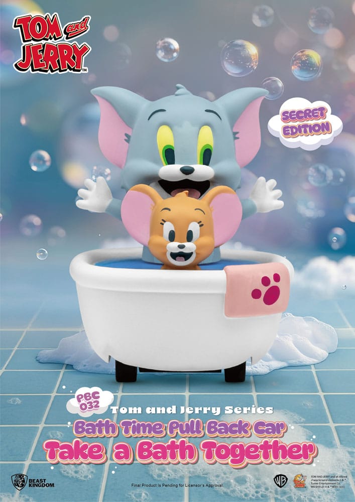 Tom & Jerry Pull Back Cars Bath Time Blind Box 6-Pack - Image 3