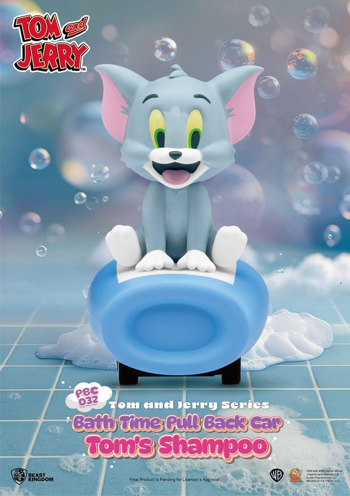 Tom & Jerry Pull Back Cars Bath Time Blind Box 6-Pack - Image 4