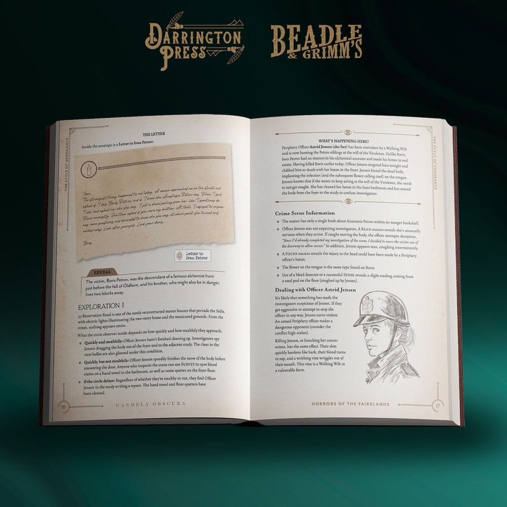 Candela Obscura Assignment Book Horrors of the Fairelands - Image 6