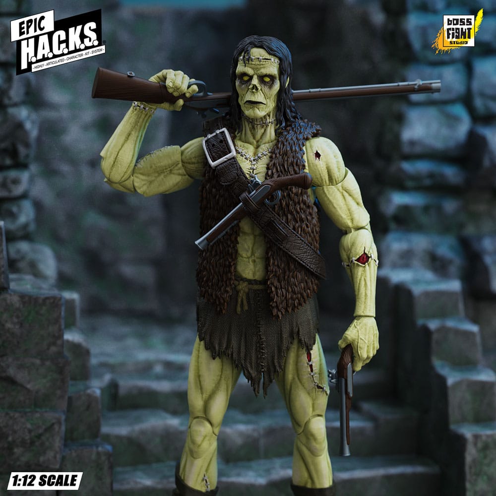Frankenstein's Monster Epic H.A.C.K.S. Action Figure 1/12 Undead Creature 19 cm - Image 3