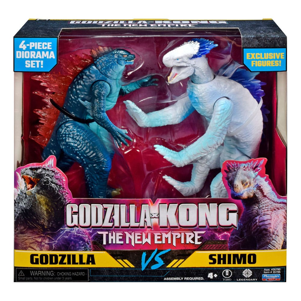 Godzilla x Kong: The New Empire Diorama 2-Pack Godzilla vs Shimo 15 cm - Image 2