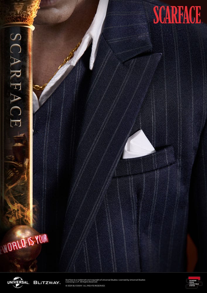 Scarface Superb Scale Statue 1/4 Tony Montana 53 cm - Image 13