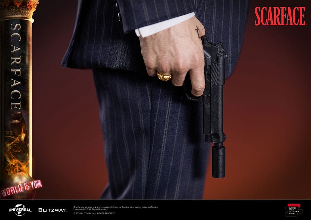 Scarface Superb Scale Statue 1/4 Tony Montana 53 cm - Image 14