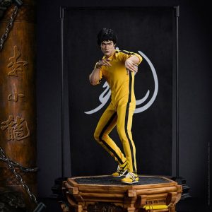 Bruce Lee Superb Scale Statue 1/4 50th Anniversary Tribute (Rooted Hair Version) 55 cm