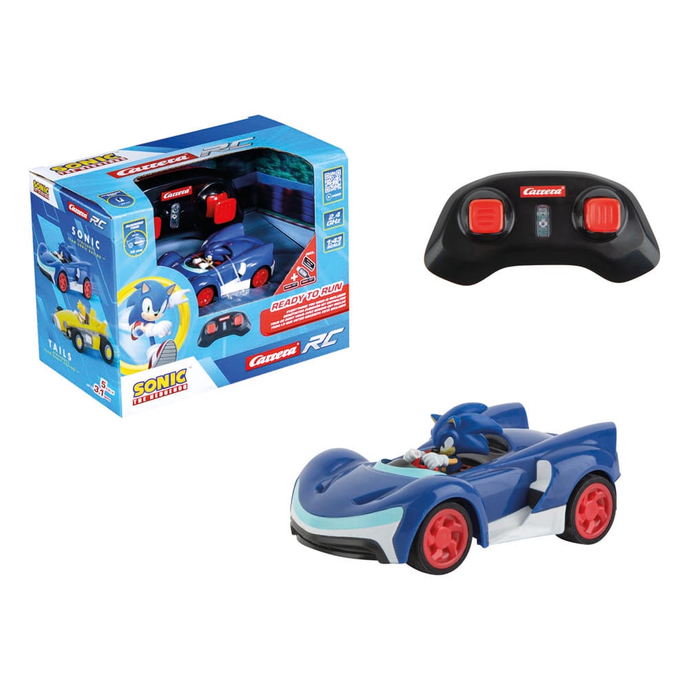 Sonic the Hedgehog RC remote-controlled Car 1/43 2.4GHz Mini Sonic - Image 2
