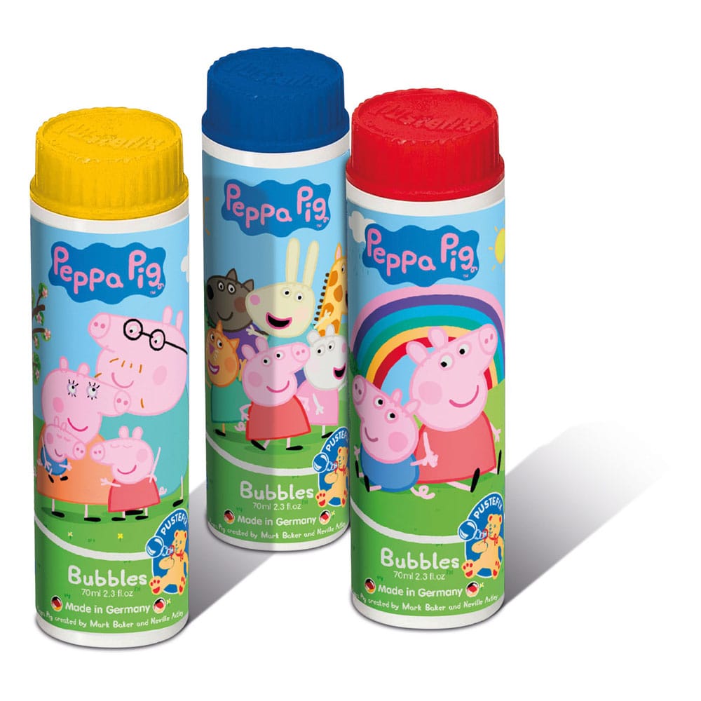 Peppa Pig Pustefix Soap Bubble Bottle Classic Assortment (25) - Image 2