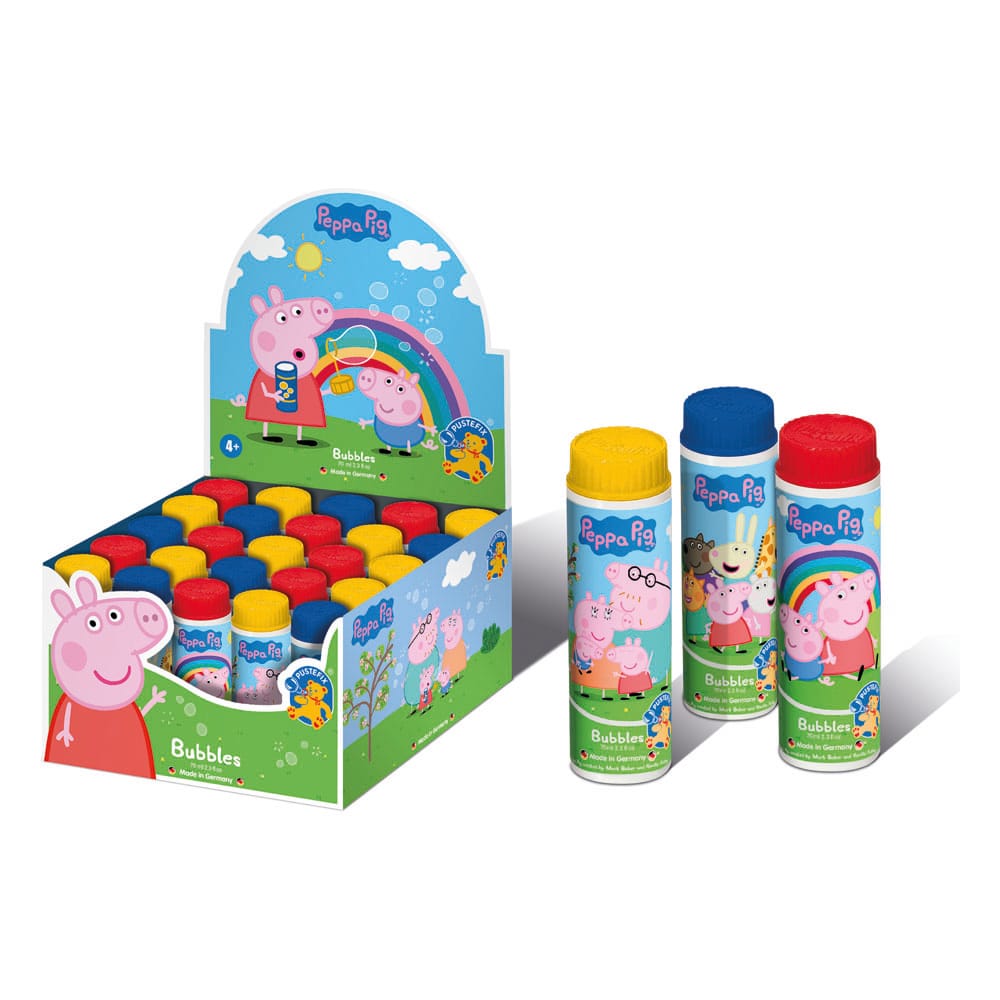 Peppa Pig Pustefix Soap Bubble Bottle Classic Assortment (25) - Image 3