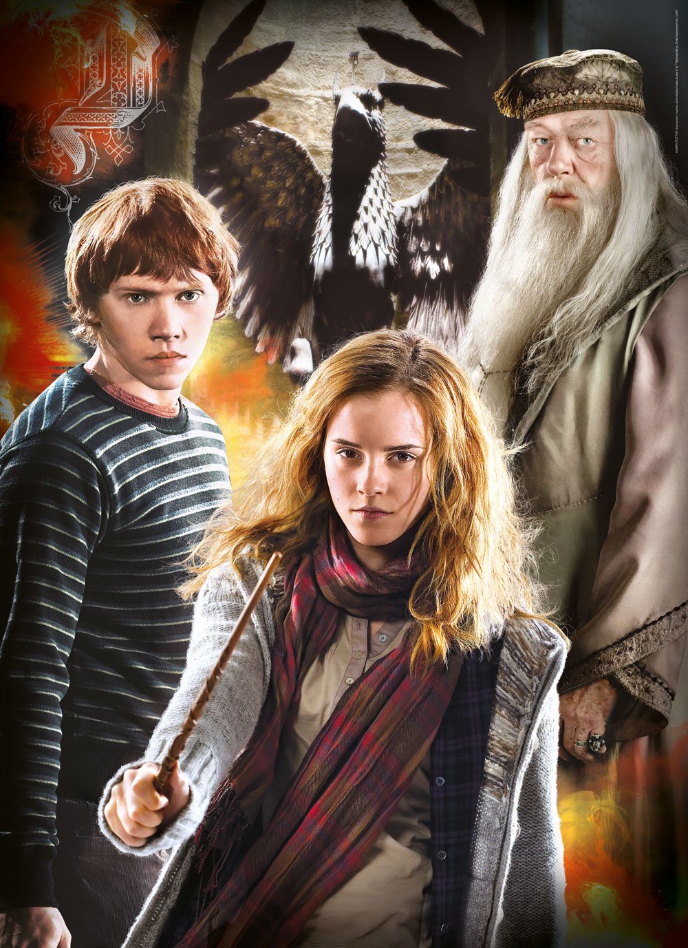 Harry Potter Multi Jigsaw Puzzle Characters (3 x 1000 pieces) - Image 2