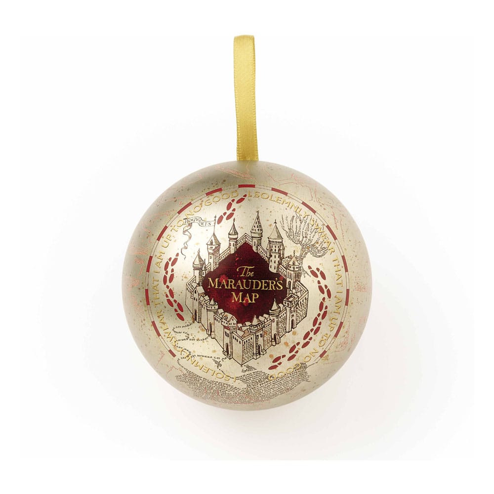 Harry Potter tree ornament with Pin Badge Deck Marauders Map - Image 2