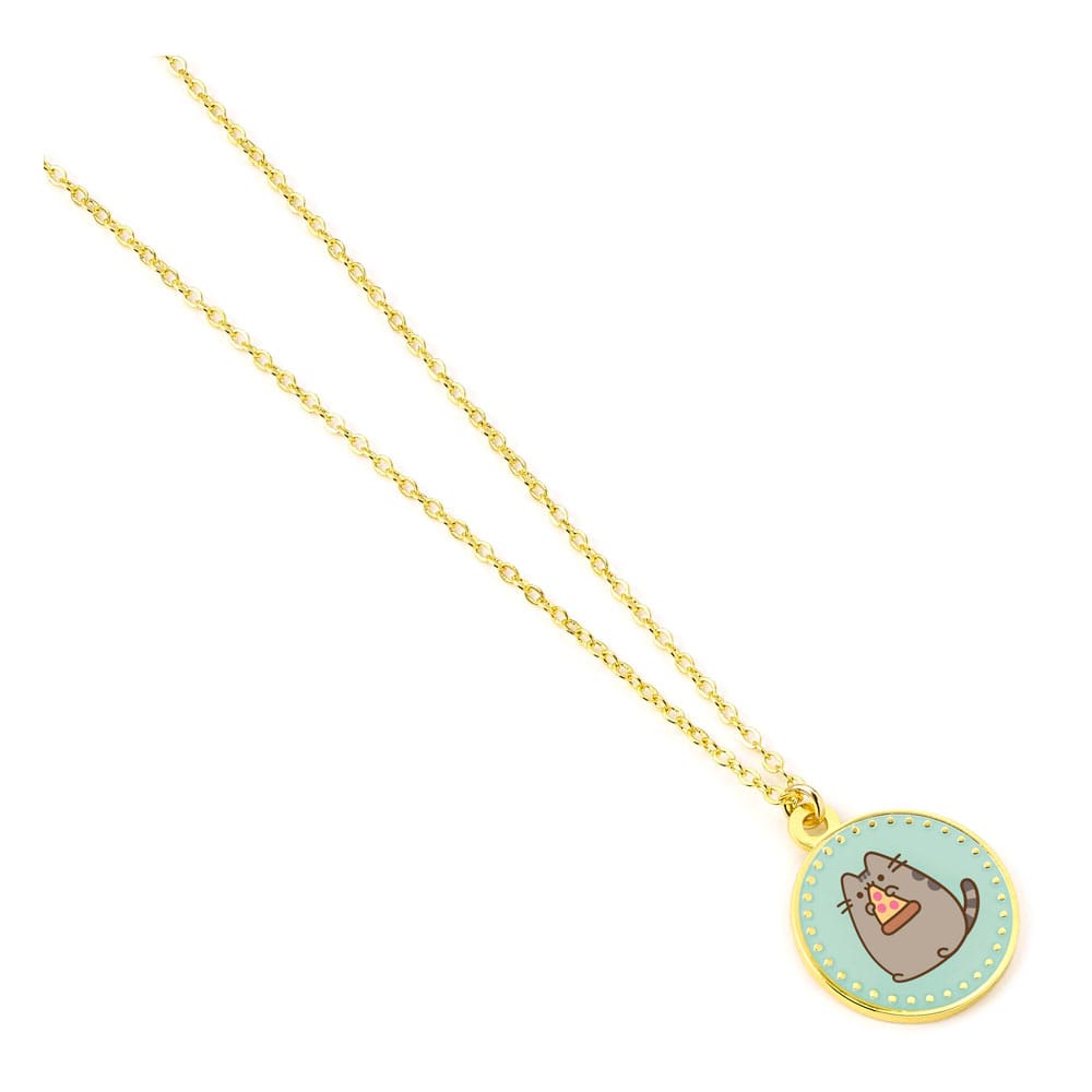 Pusheen Pendant & Necklace Blue Pizza - Image 3