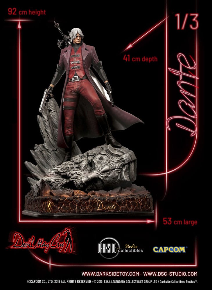 Devil May Cry Ultimate Statue 1/3 Dante Masters Edition 92 cm - Image 20