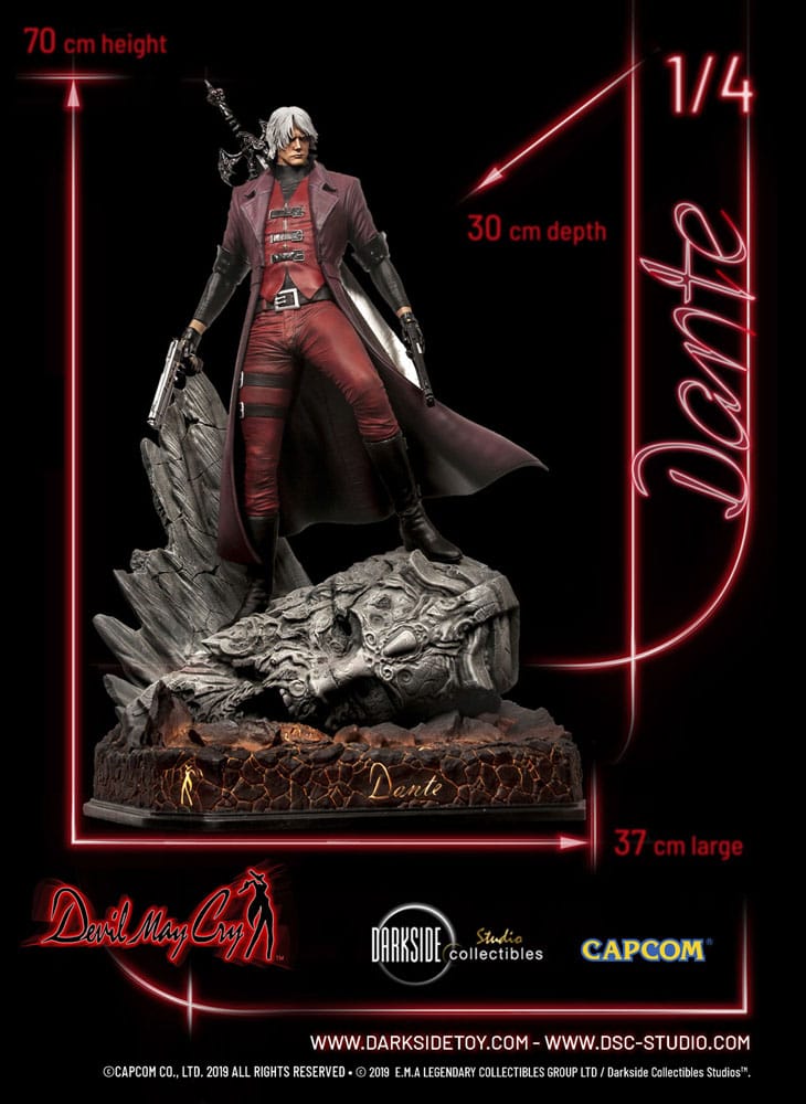 Devil May Cry Ultimate Statue 1/3 Dante Masters Edition 92 cm - Image 21