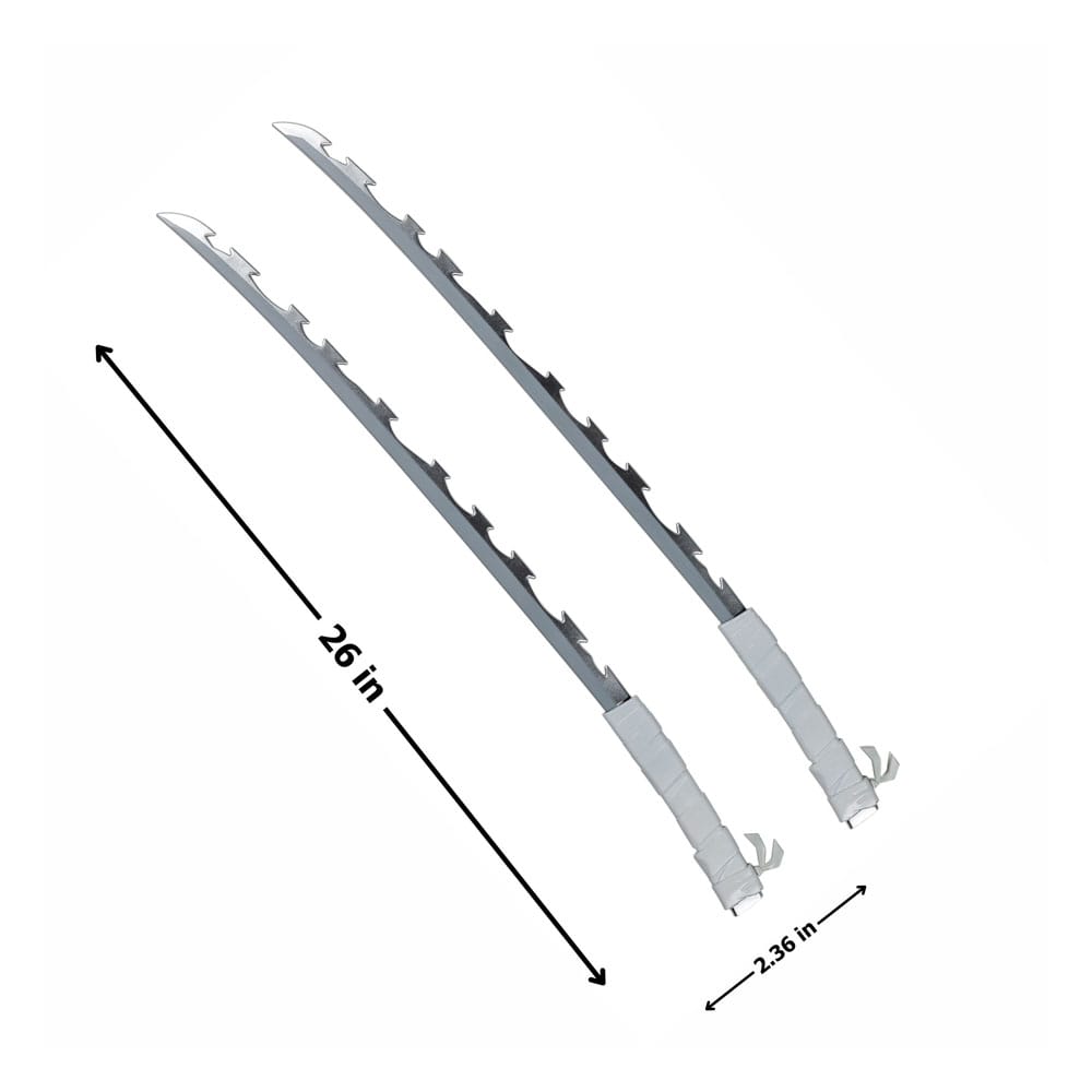 Demon Slayer: Kimetsu no Yaiba Replica Inosuke´s Dual Sword Set - Image 5