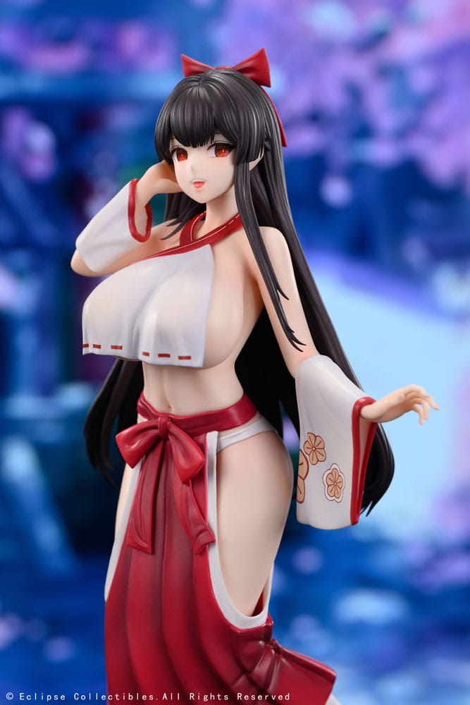 Original Character PVC Statue 1/7 Kasuga Miko Misaki 28 cm - Image 2