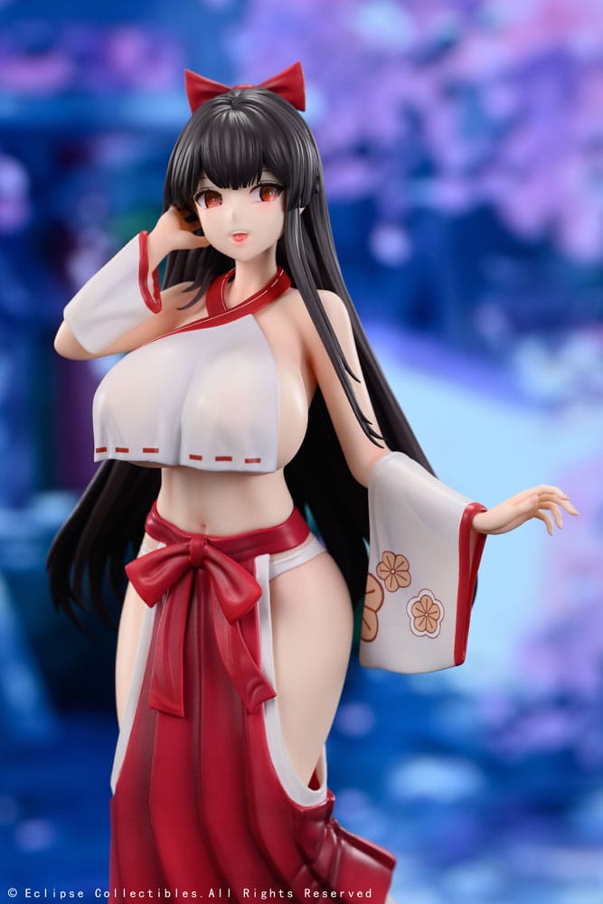 Original Character PVC Statue 1/7 Kasuga Miko Misaki 28 cm - Image 3